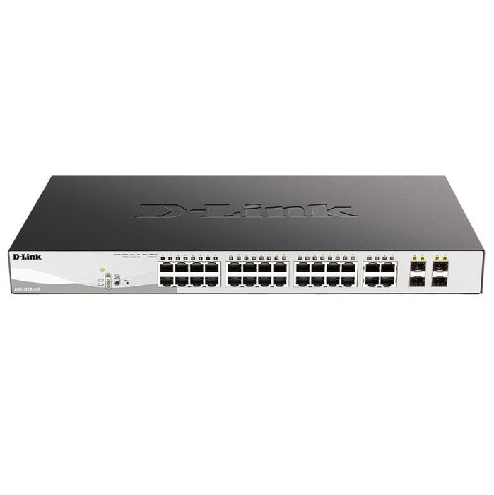 Коммутатор D-Link DGS-1210-28P/F3A - купить по выгодной цене в интернет ...