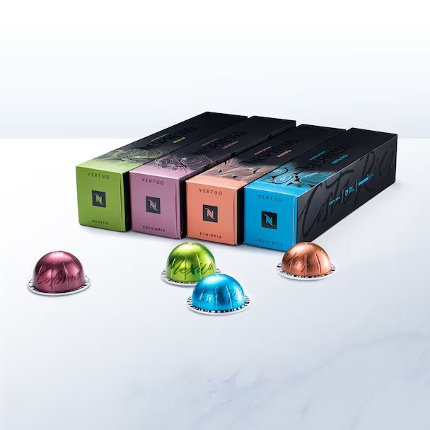 Набор кофе Nespresso Vertuo MASTER ORIGINS MIX, 40 капсул (4 упаковки ...
