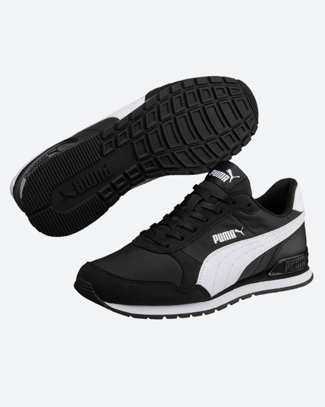Кроссовки puma v3 l. Puma St Runner v2 nl Jr. Кроссовки Пума St Runner v2 Jr. Детские кроссовки Пума черные. Детские кроссовки Пума для мальчиков