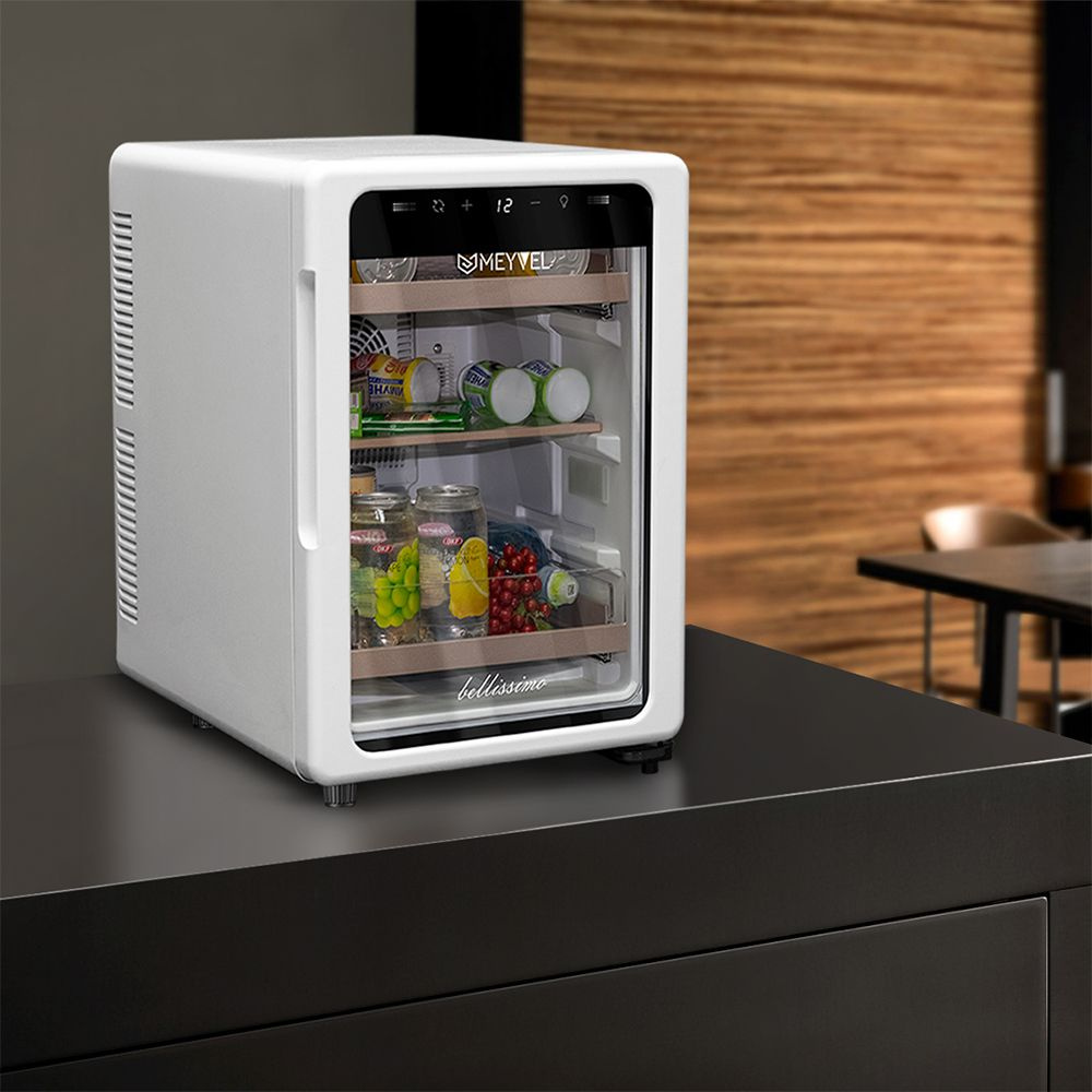 Мини-холодильник для косметики и напитков Meyvel MD35-White
