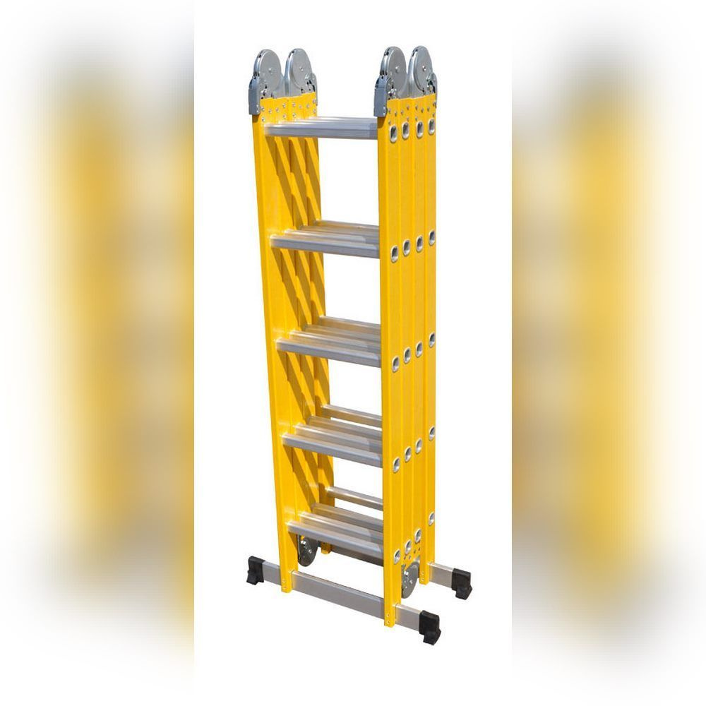 Лестница-трансформер SevenBerg 4х5 F фиберглассовая купить на OZON по ...