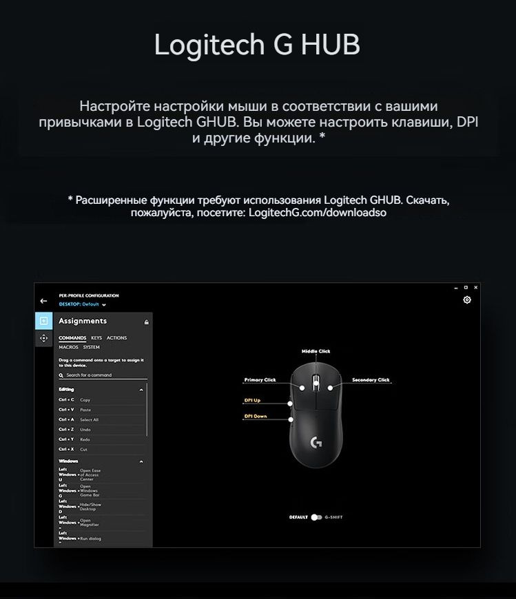 Игровая мышь беспроводная Logitech G PRO X SUPERLIGHT 2