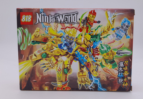 Пластиковый конструктор Ninja World 95 деталей, 