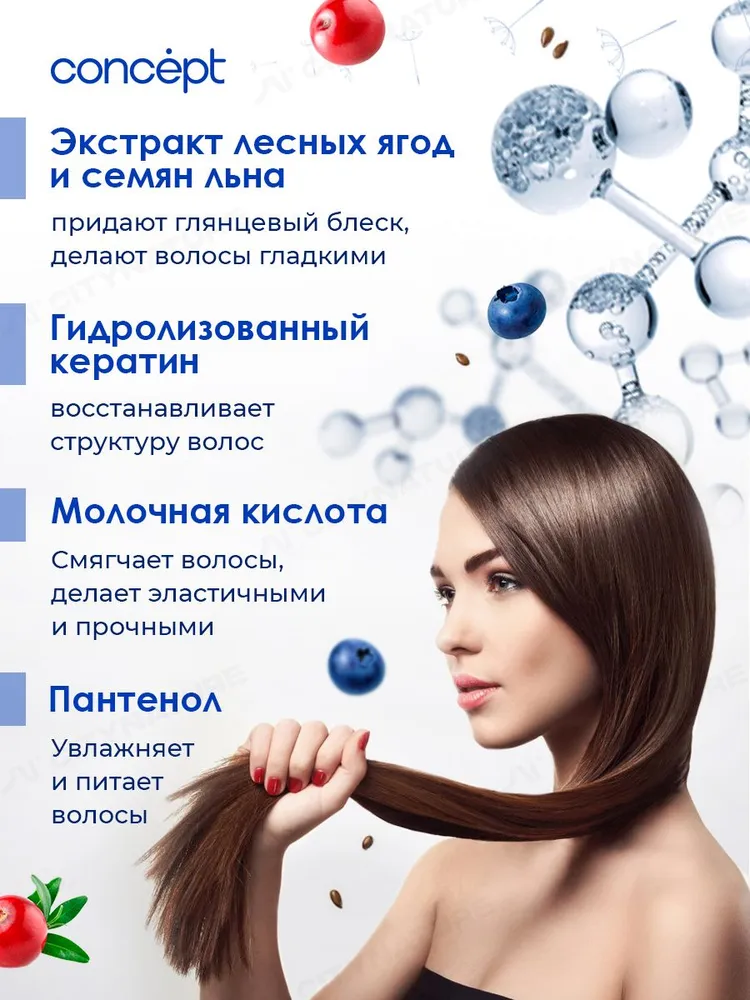 Concept Спрей для волос 17в1 восстанавливающий для поврежденных сухих и ...