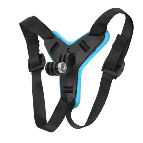 Крепление для шлема для экшн-камеры GoPro Hero 7/6/5, синий: Надежная фиксация для мотоциклов и вело