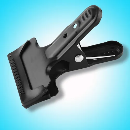 Прочный металлический струбцинный зажим для фотофона, пружинный, для фотостудии