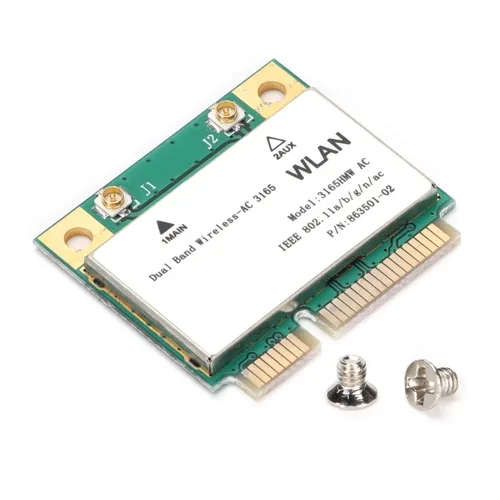 Беспроводная сетевая карта Mini PCI-E, Wi-Fi адаптер 433 Мбит/с, двухдиапазонный 802.11ac, Bluetooth