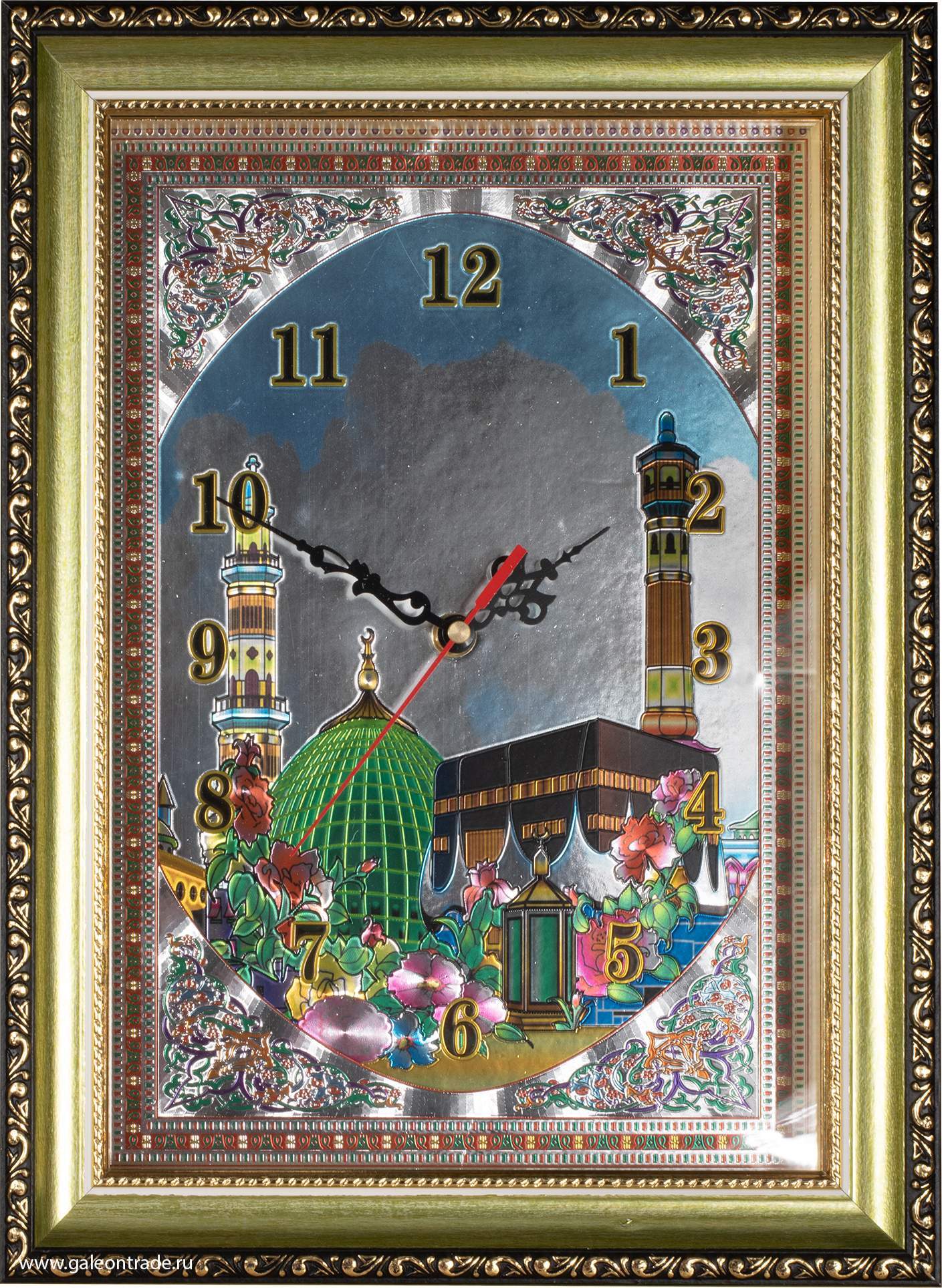 Часы-картина Мусульманские, 28,5х38.5 см. Часы-картина Мусульманские, 28,5х38.5 см.
