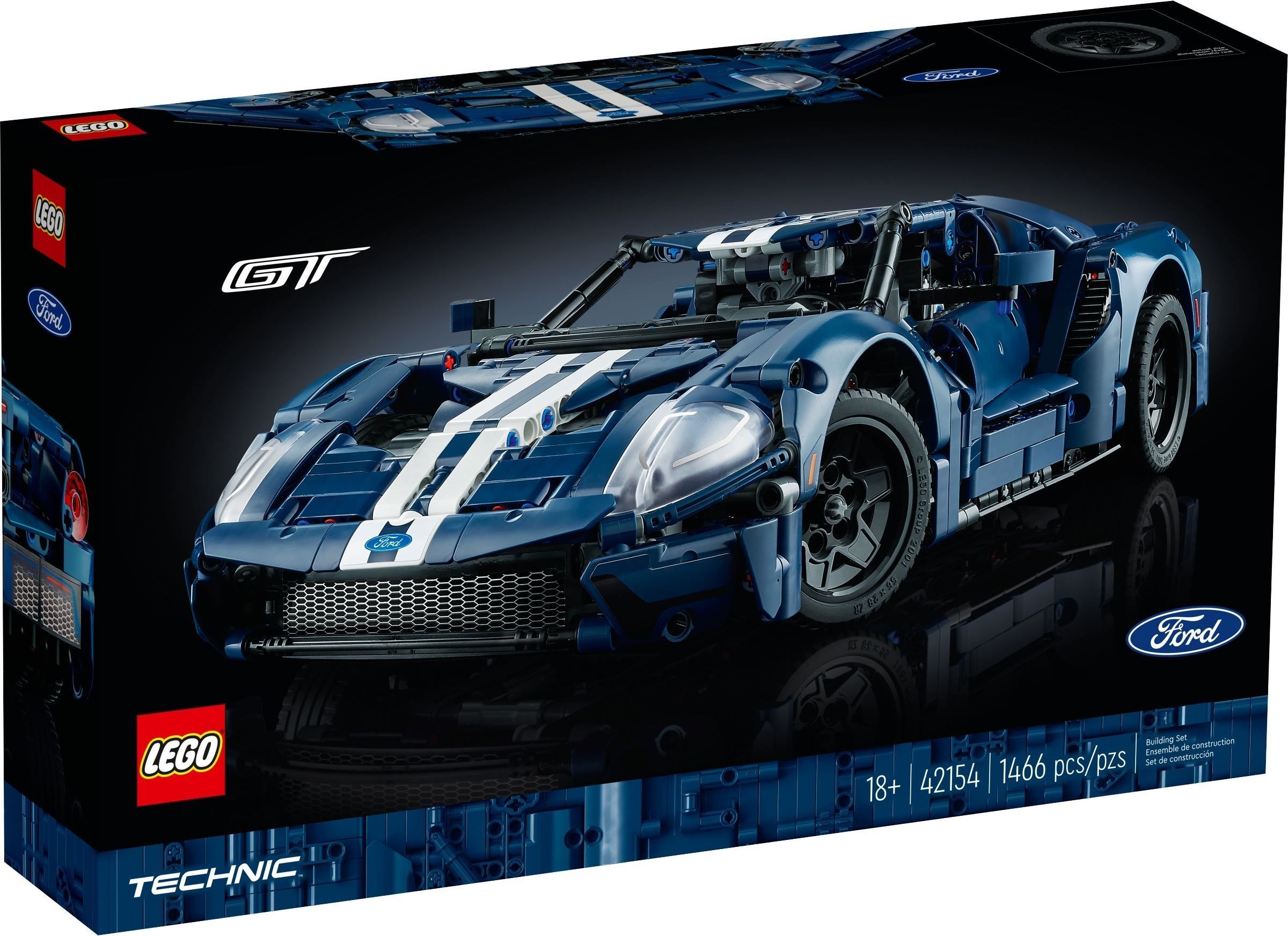 Конструктор Technic 42154 2022 Ford GT - купить с доставкой по выгодным  ценам в интернет-магазине OZON (1501744098)