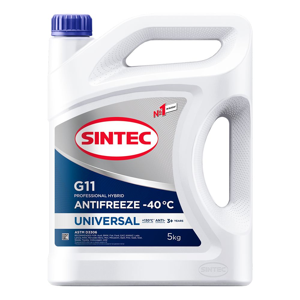 Антифриз Sintec UNIVERSAL G11 (5кг) -40 купить на OZON по низкой цене ...