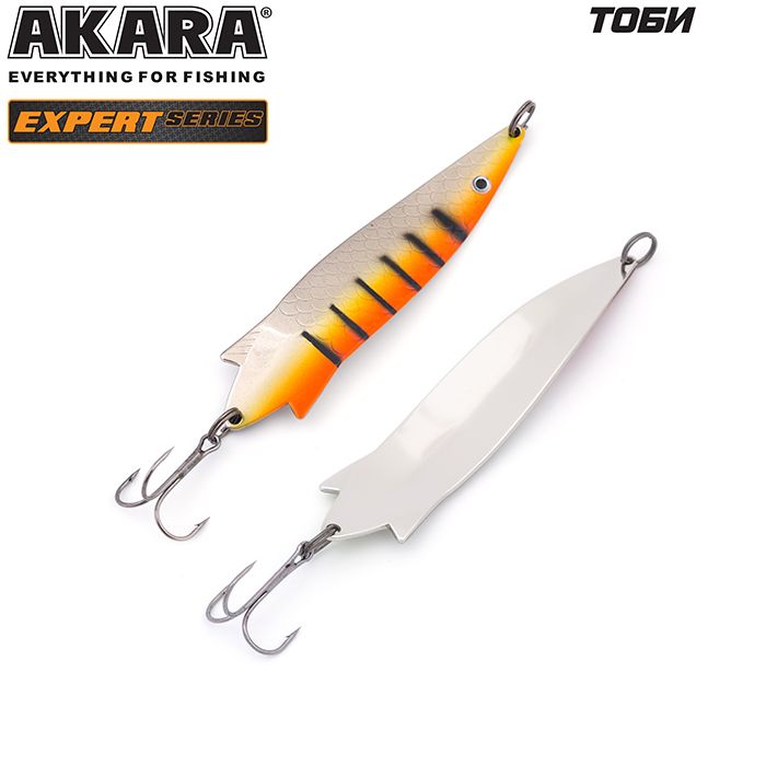 Блесна колеб. Akara Expert Тоби 75 мм 11 гр. 16/SIL