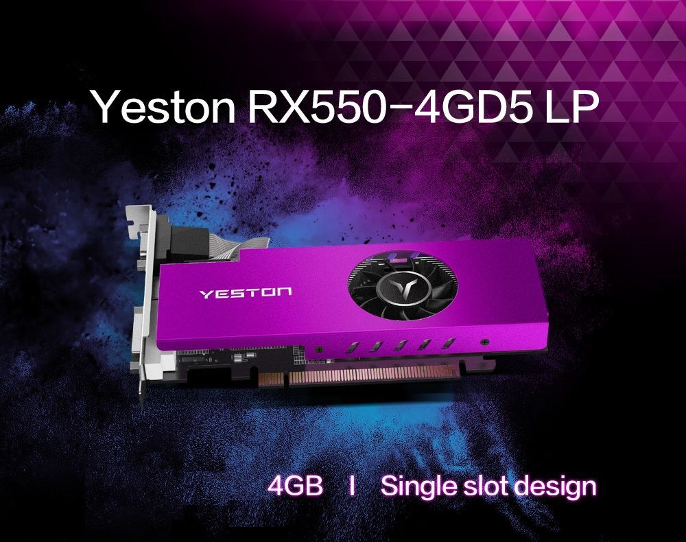 Yeston radeon clearance rx 550