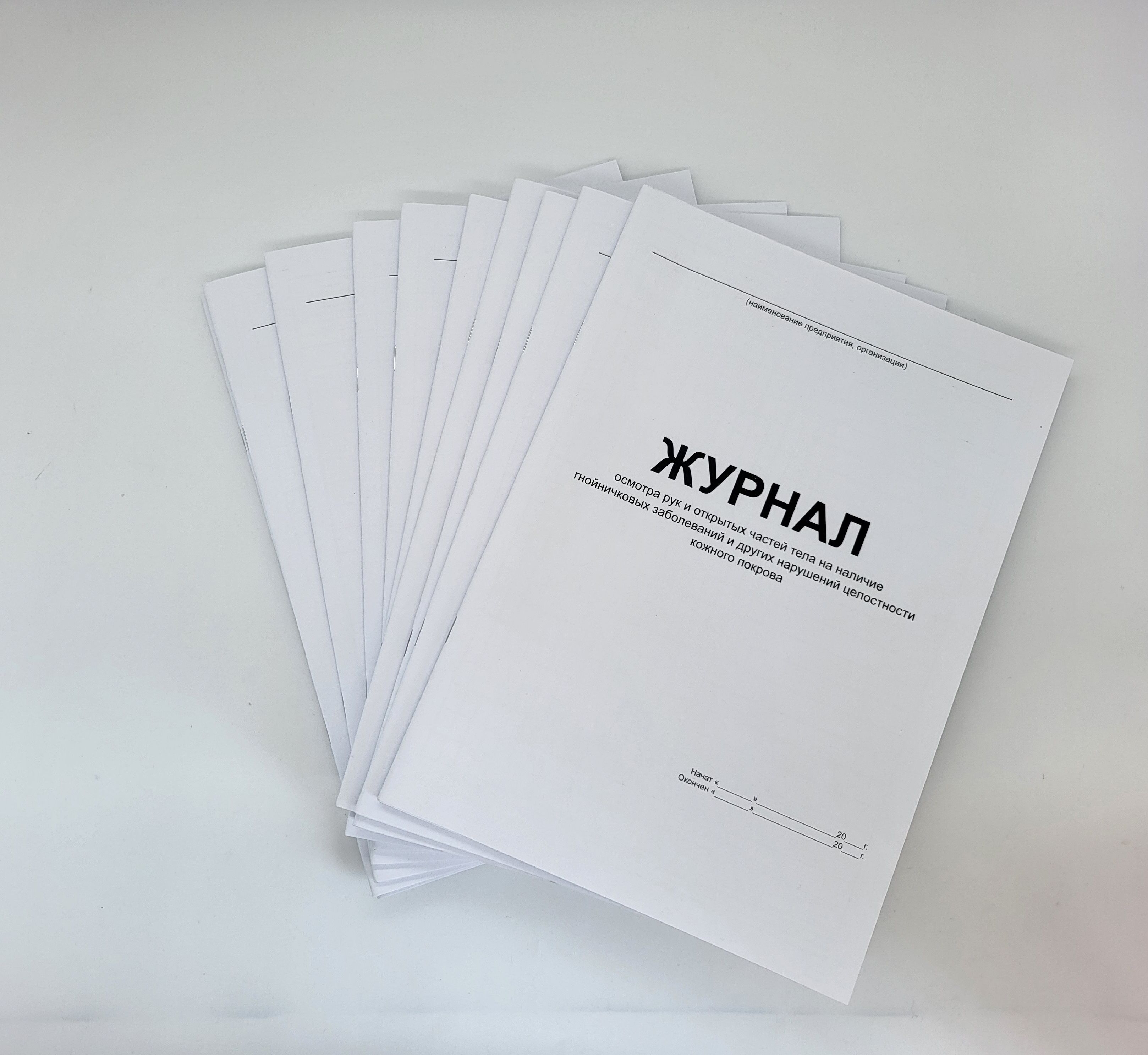 Журналы для общепита комплект по СанПин, набор из 10 шт., формат А4, 40 ...