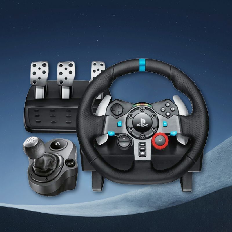 Игровой руль LOGITECH Driving Force G29/ Руль + педаль + передач