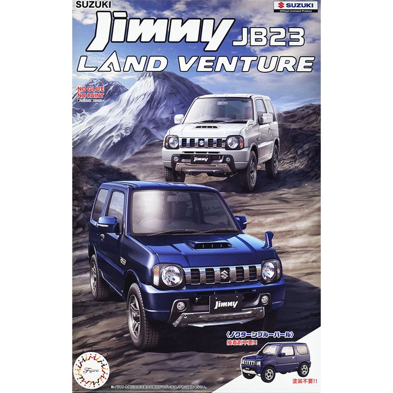 Сборная модель Машинка fujimi-06632 1/24 scale Suzuki Jimny JB23