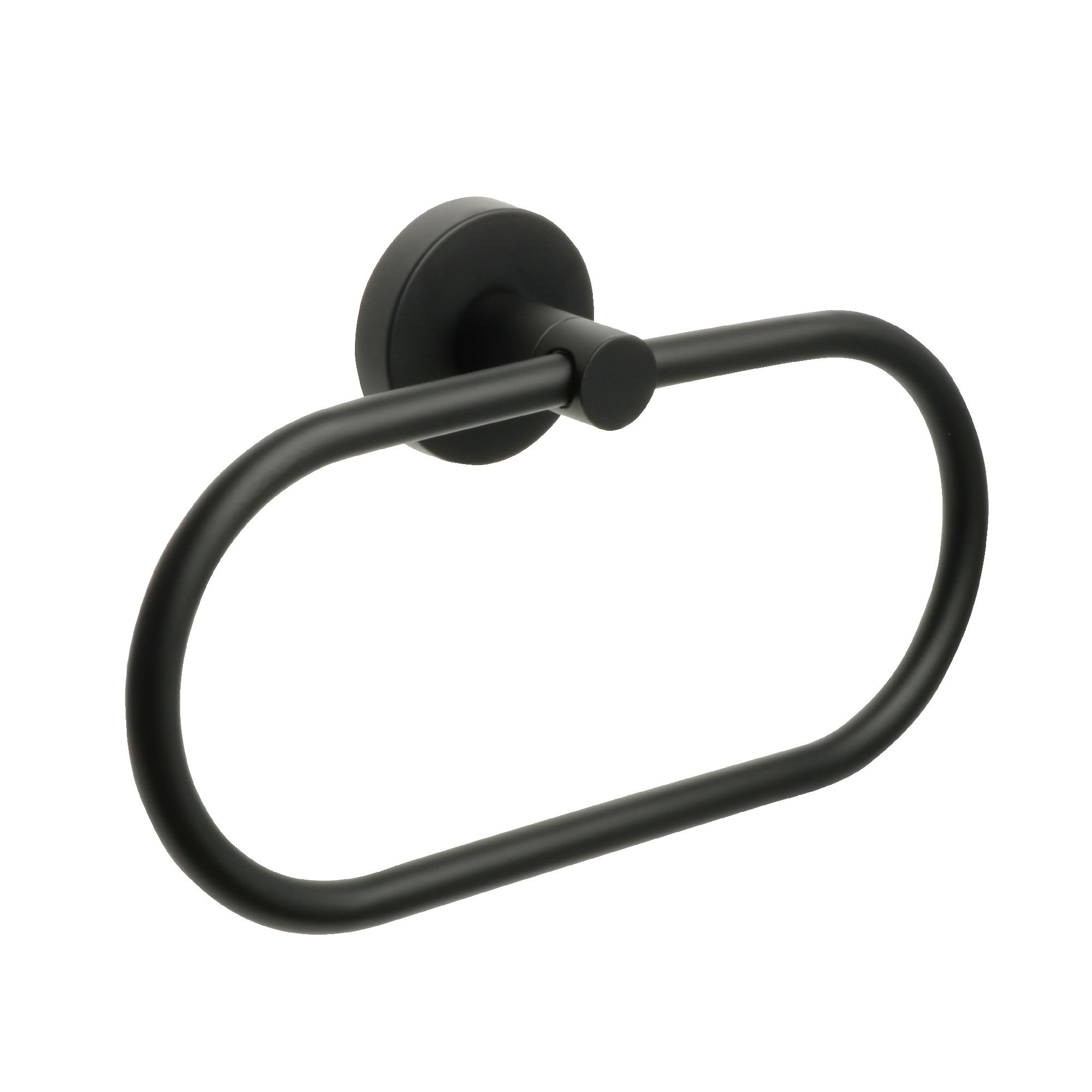 Fixsen Полотенцедержатель кольцо FIXSEN "COMFORT BLACK" черный FX-86011 — купить в Алматы