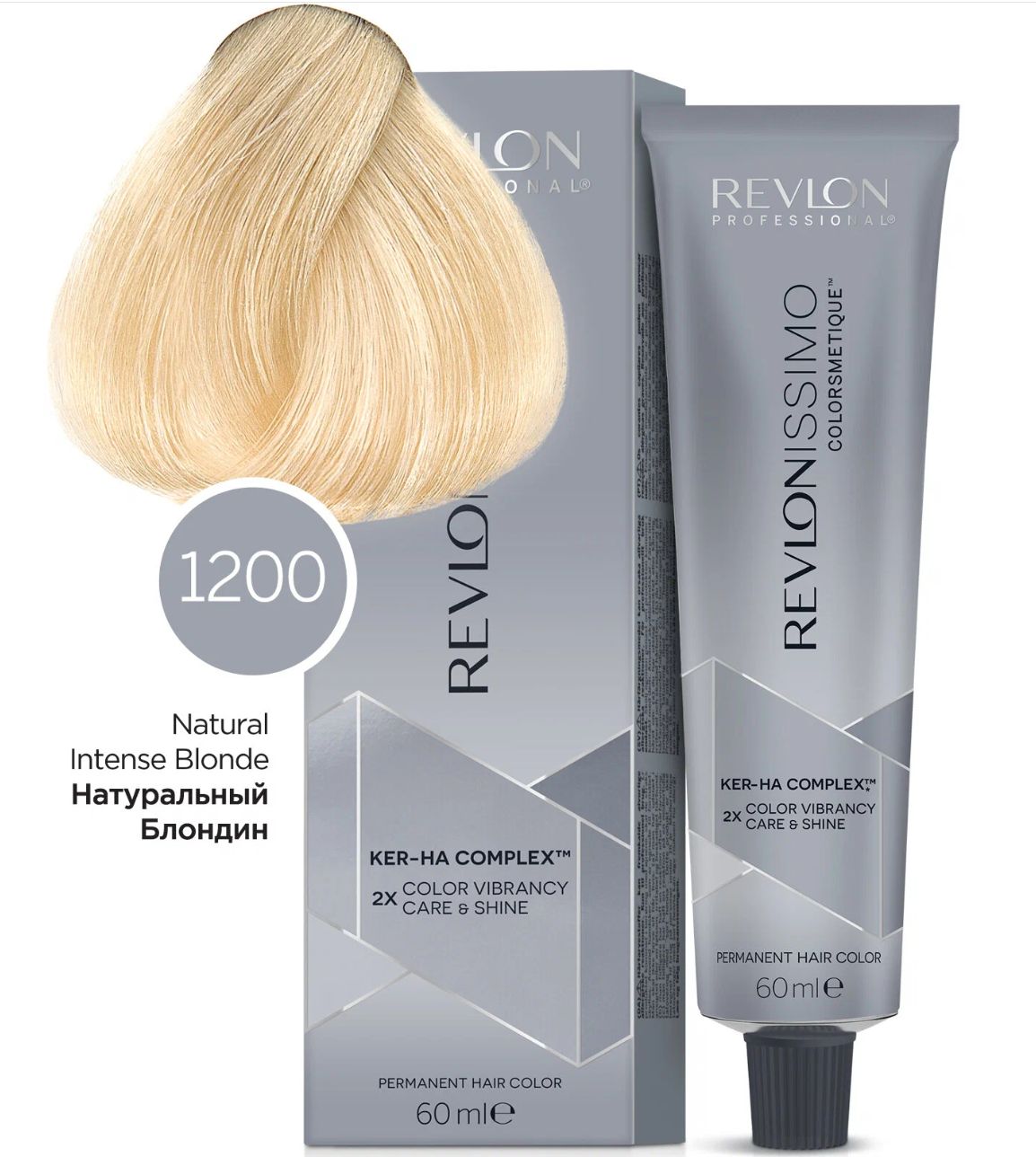 REVLON PROFESSIONAL Colorsmetique Intense Blonde – Aufhellende Haarfarbe Bis 5 Töne, 60 Ml, Mit Hyaluron & Sojaprotein