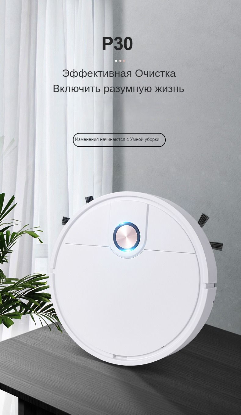 Робот-пылесос BOWON Робот пылесос Robot Vacuum Cleaner20240218214423 -  купить по выгодной цене в интернет-магазине OZON (1487378723)