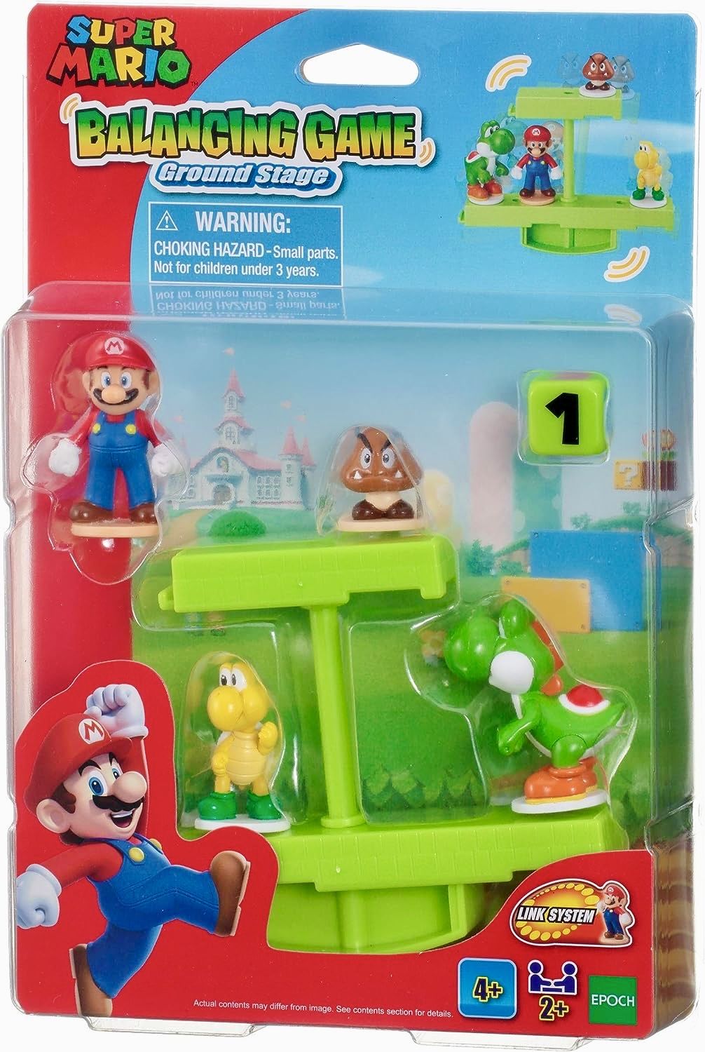 SUPER MARIO Игра Баланс Надземный мир Коллекционная игрушка "Марио"