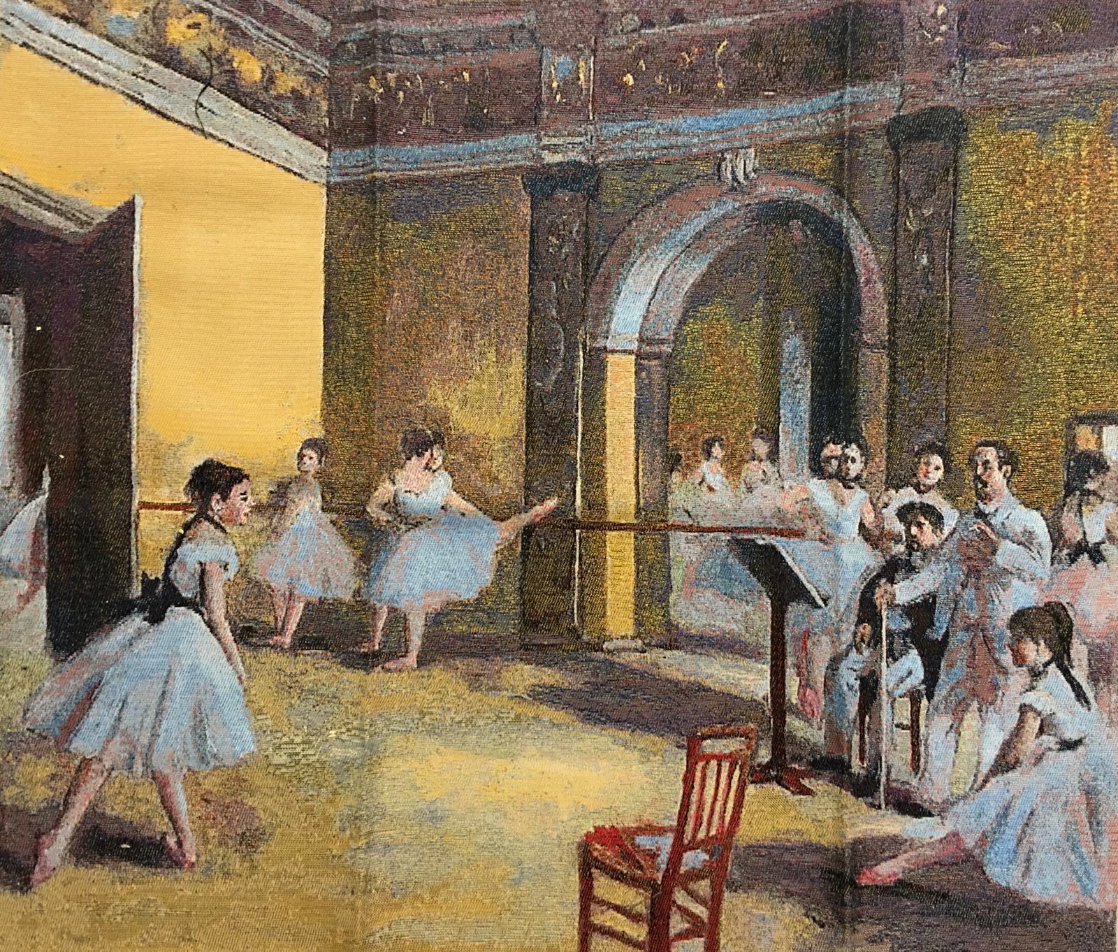 BeLOCГобелен"классбалетадегаимпрессионист",200х150см,11x11