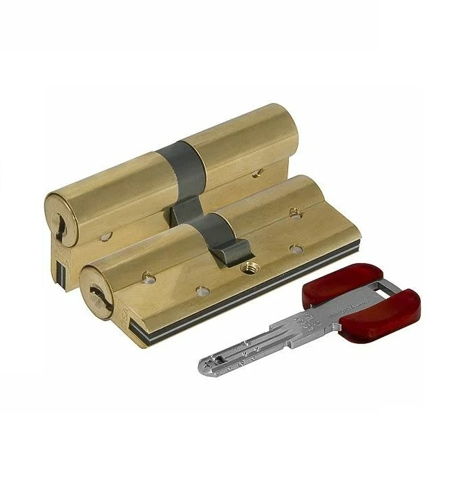 Цилиндровый механизм CISA RS3 S 90 мм. (40+50) ключ/ключ латунь (личинка замка, сердцевина, секретка, #1