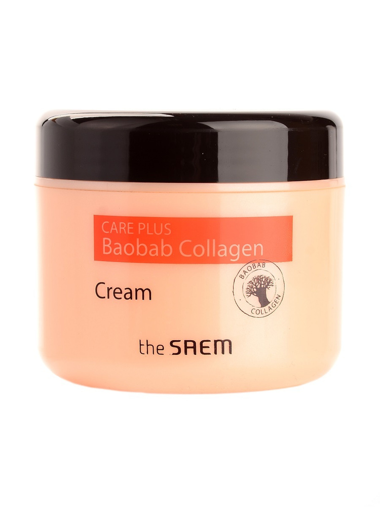 THE SAEM CARE PLUS Крем для лица увлажняющий с экстрактом полыни и ...