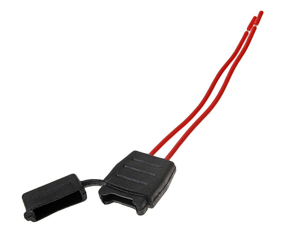 Держатель предохранителя плоского с крышкой и проводом (до 25А ...