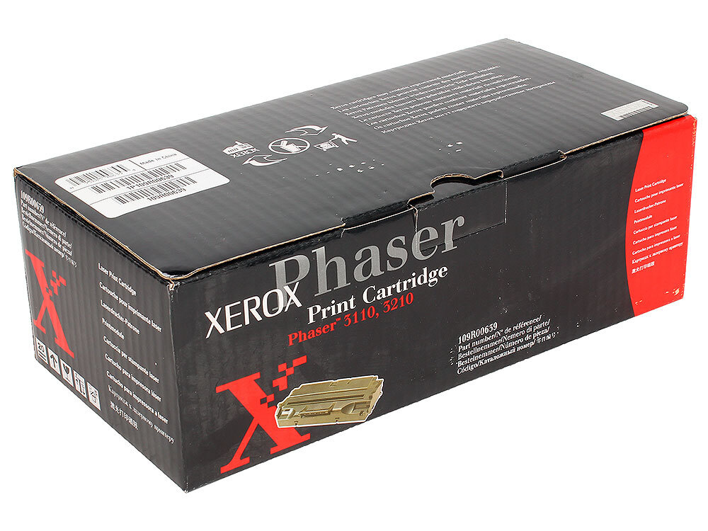 Тонер-картридж Xerox 109R00639 Black #1