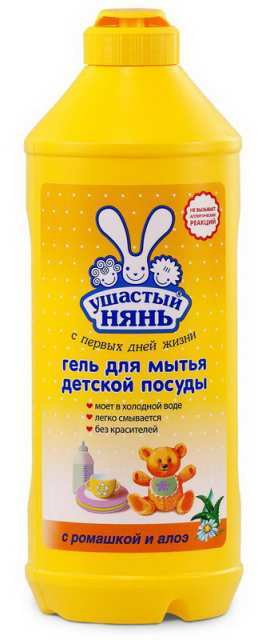 Гель для мытья посуды Ушастый нянь 500мл купить на OZON по низкой цене ...