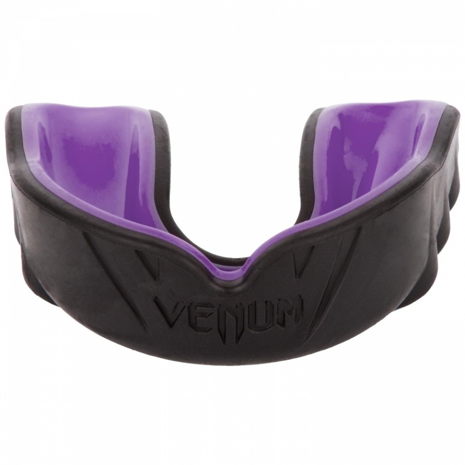 Капа боксерская Venum Challenger Black/Purple #1