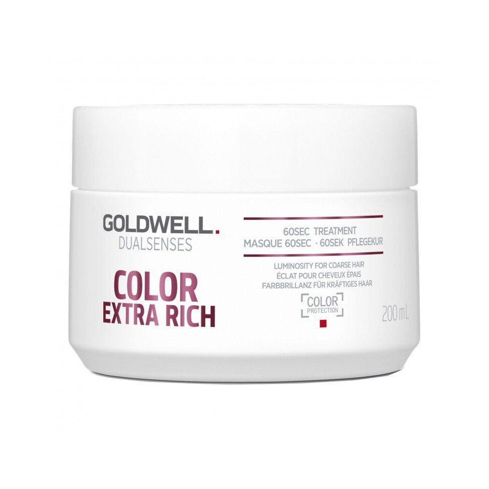 Goldwell Dualsenses Color Extra Rich 60 Sec Treatment - Интенсивный уход для окрашенных волос 60 сек #1