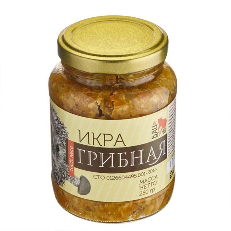 Икра грибная, 250 гр - купить с доставкой по выгодным ценам в интернет ...