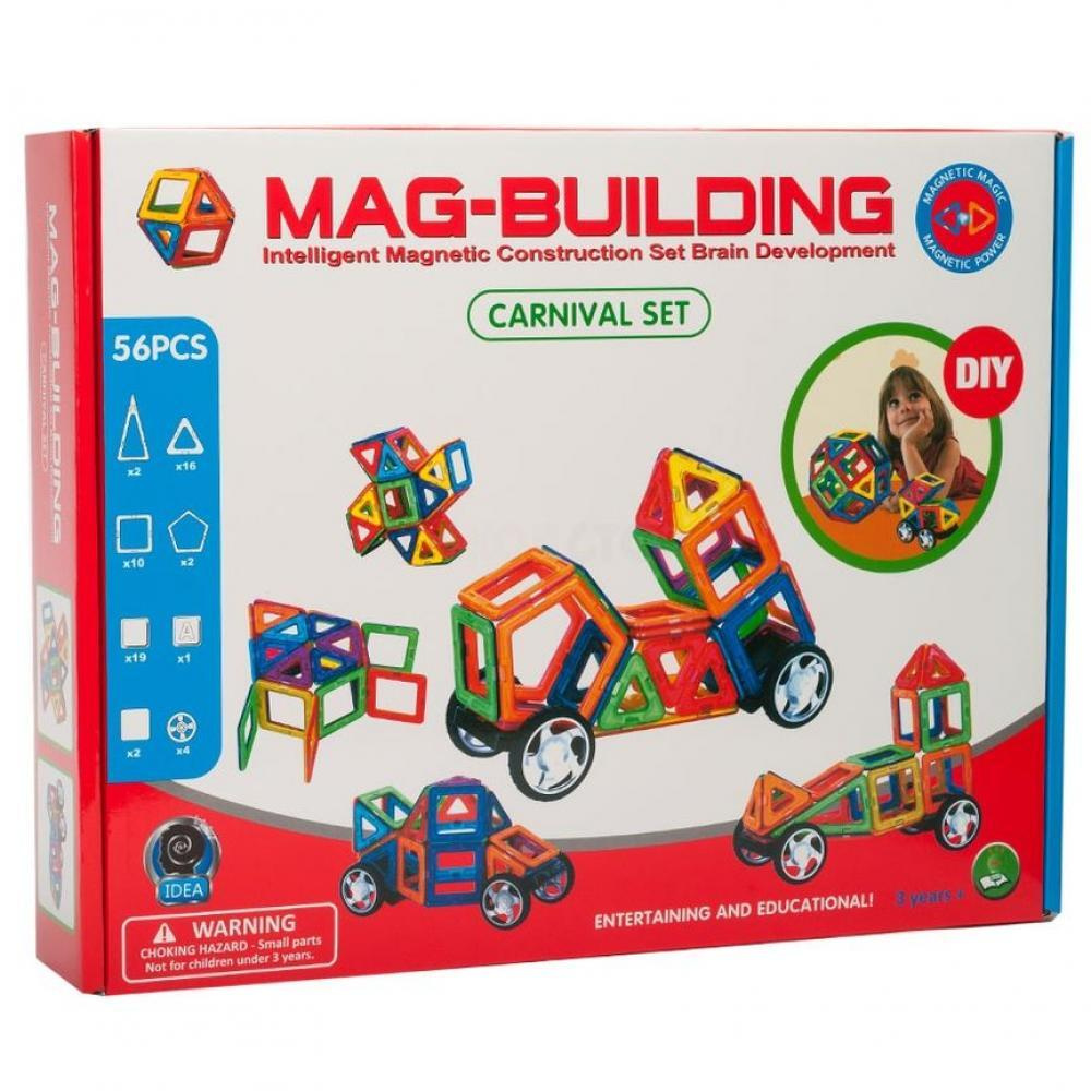 Магнитный конструктор Mag-Building 56 деталей #1