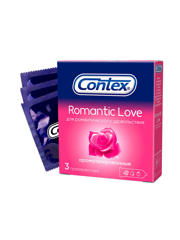 Презервативы т.м. Contex № 3 Romantic Love ароматизированные 3 шт