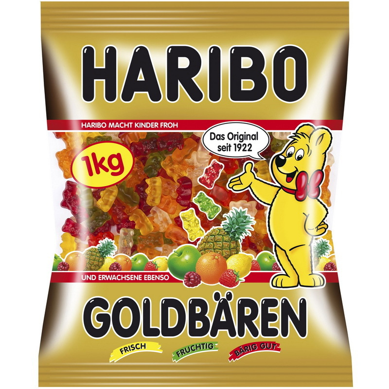 HARIBO мармелад жевательный Золотые мишки , 1 кг - купить с доставкой ...