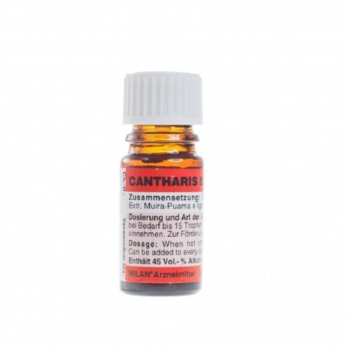 Cantharis D6 (кантаридин) возбуждающие капли для пары (1 фл. 5 мл ...