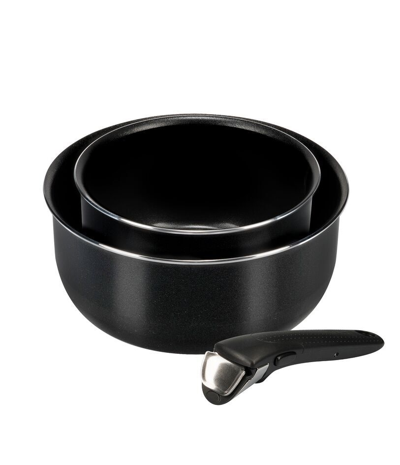 Tefal Набор кастрюль "Ingenio BLACK", 3 предм. - купить с доставкой по ...