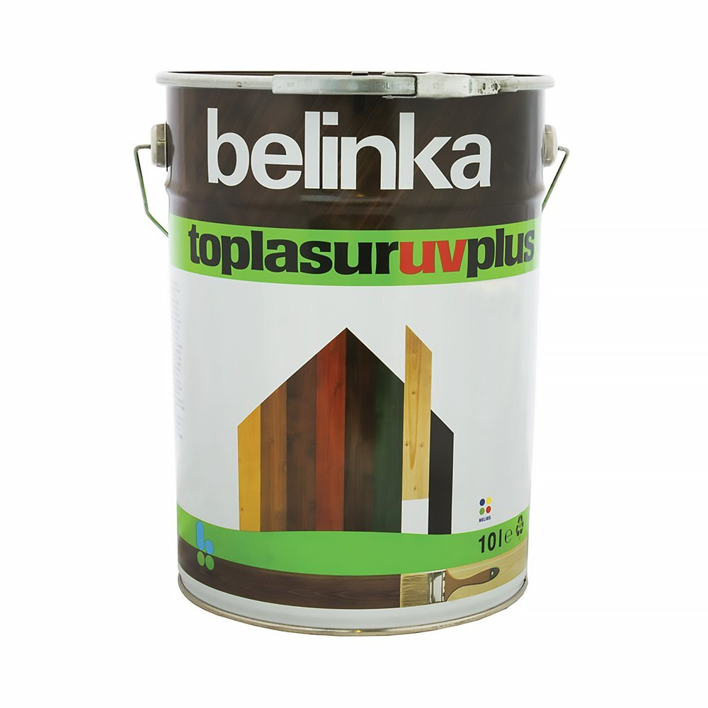 BELINKA (Белинка УВ Плюс) TOPLASUR Лазурное покрытие для защиты древесины UV PLUS, 10л  #1