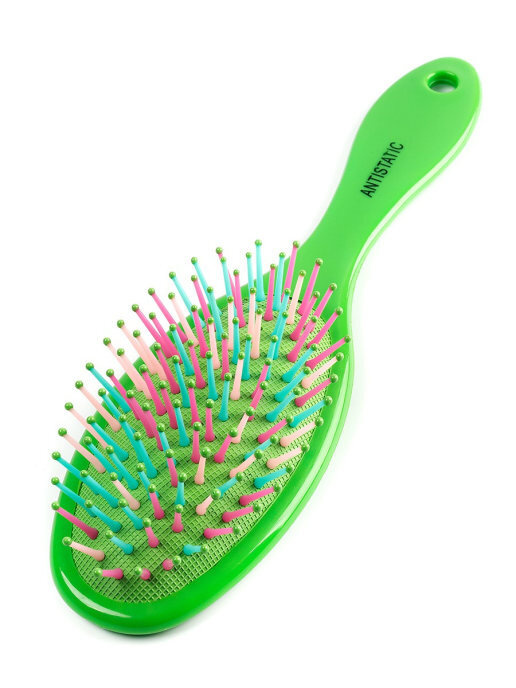 FOCSA Расческа для волос массажная с пластиковыми зубчиками ...