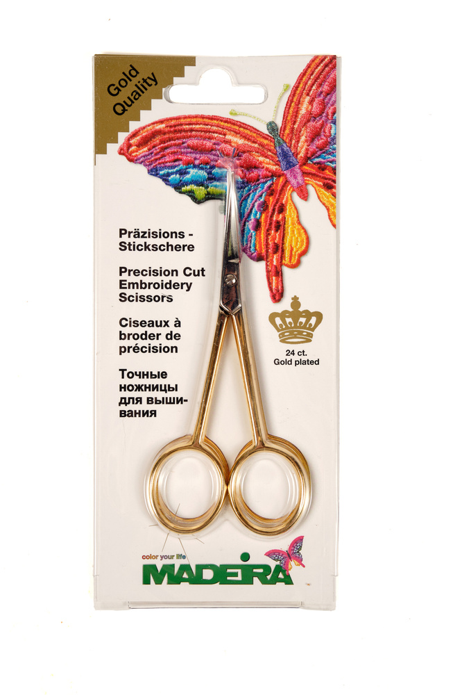 Ножницы вышивальные "Madeira", с загнутыми концами 9476 - купить с ...