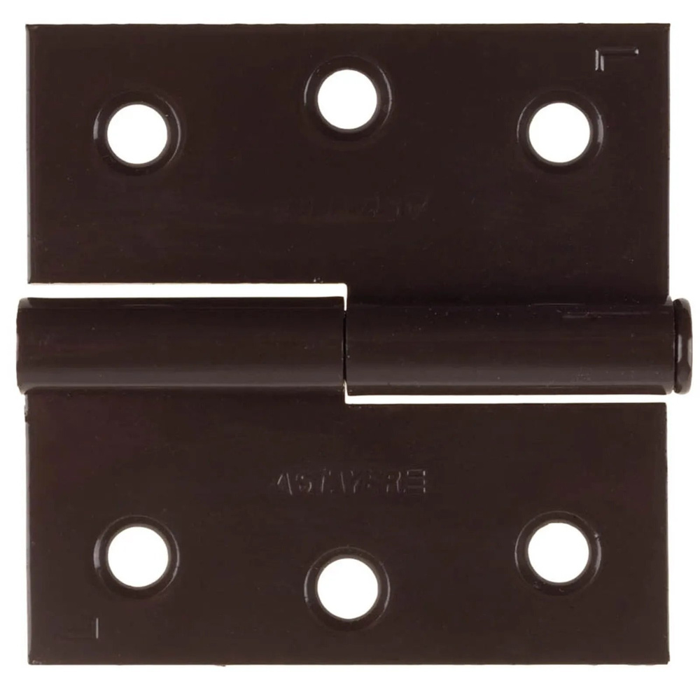 Петля STAYER 75 x 75 x 2.4 мм, 1 шт., цвет коричневый, левая, разъемная 37613-75-3L Master  #1