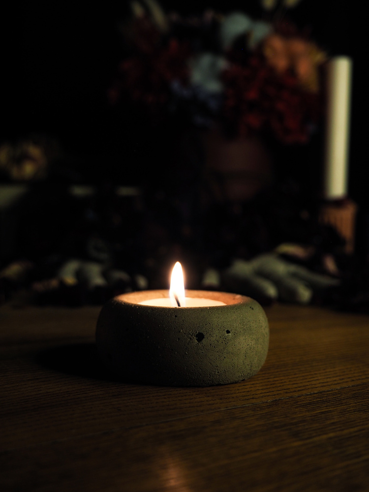 beton ▪️ love Подсвечник для 4 св., 2 шт #1