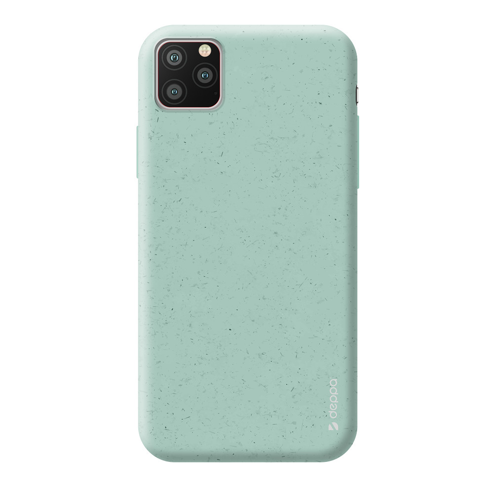 Чехол на айфон 11 / iPhone 11 Pro, зеленый, черный, Deppa Eco Case - купить  с доставкой по выгодным ценам в интернет-магазине OZON (173010836)