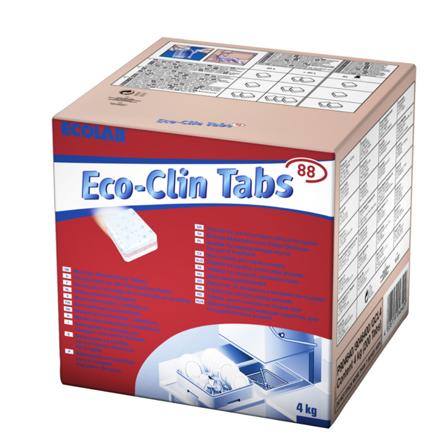 Таблетки для посудомоечной машины Ecolab Eco-Clin Tabs, 9034300