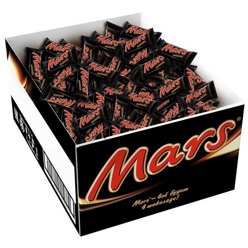 Шоколад Mars Minis, коробка, 2,7кг #1