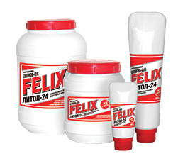 Смазка литол-24 "FELIX" (300 г) (туба) - купить в интернет-магазине ...