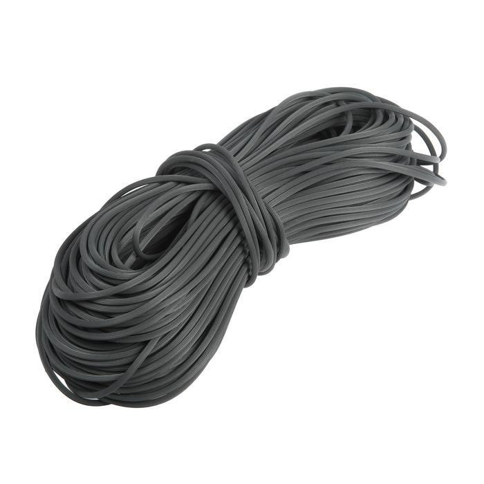 Резиновый шнур, серый, 100 метров #1