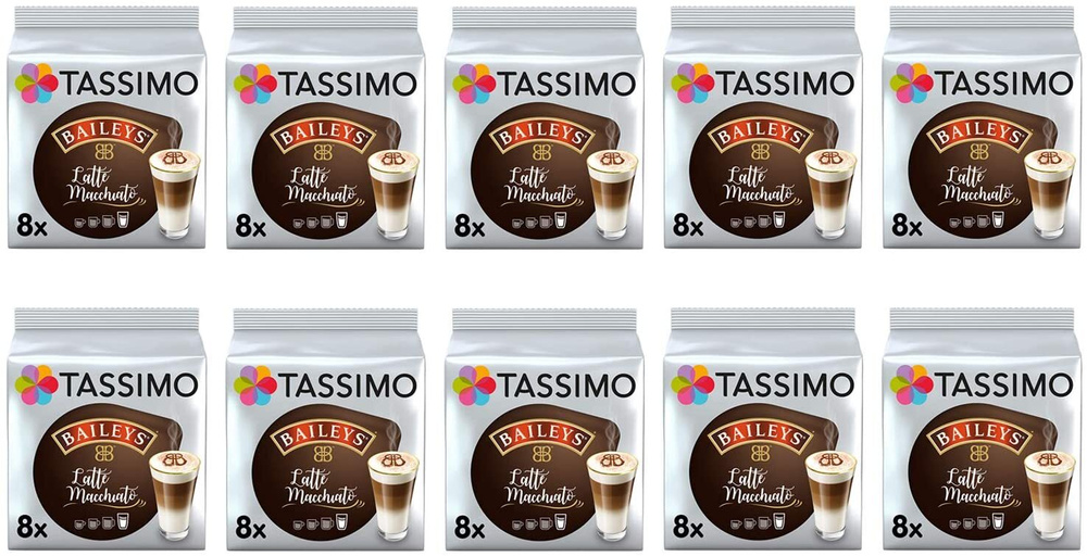 Кофе капсульный Tassimo Latte Machiatto Baileys (80 капсул) #1