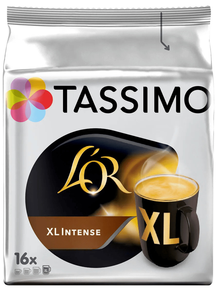 Кофе в капсулах Tassimo L'or Xl Intense, 16 капсул #1