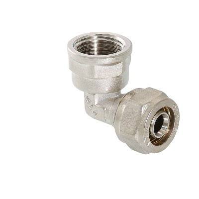 Уголок металлопластиковый внутренняя резьба 20 x 1/2"F, угловой фитинг ...